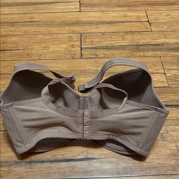 Cacique Lightly Lined Balconette Bra Brown 38G Lane Bryant - Picture 4 of 7